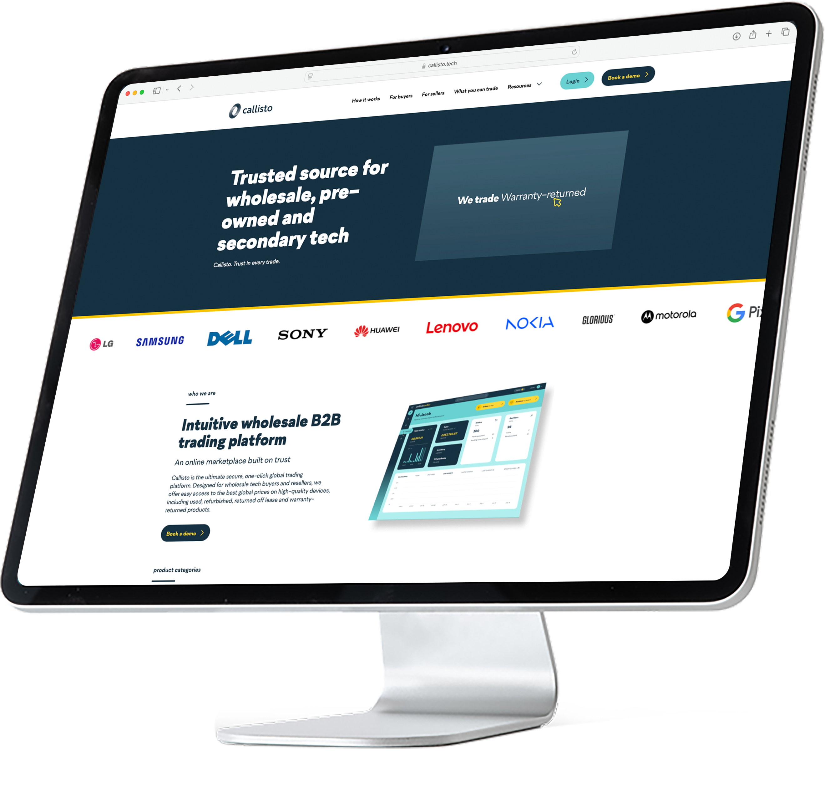 iMac mockup (SW) homepage